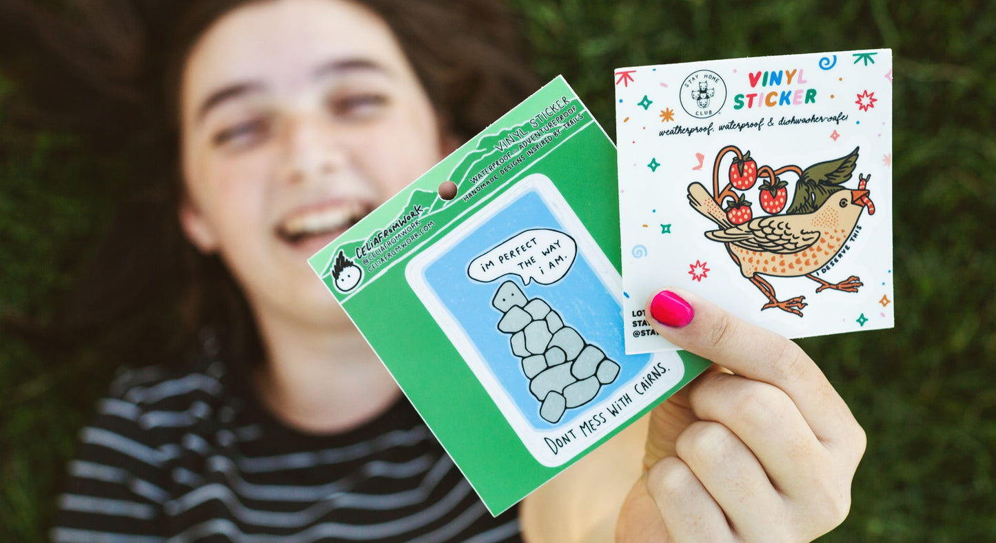 Kiss cut stickers
