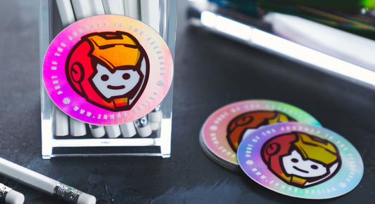 Holographic stickers