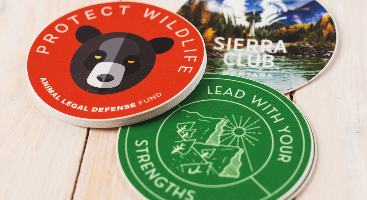 Circle stickers