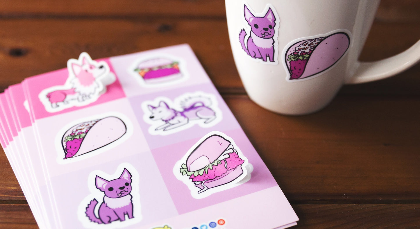 Sticker sheets
