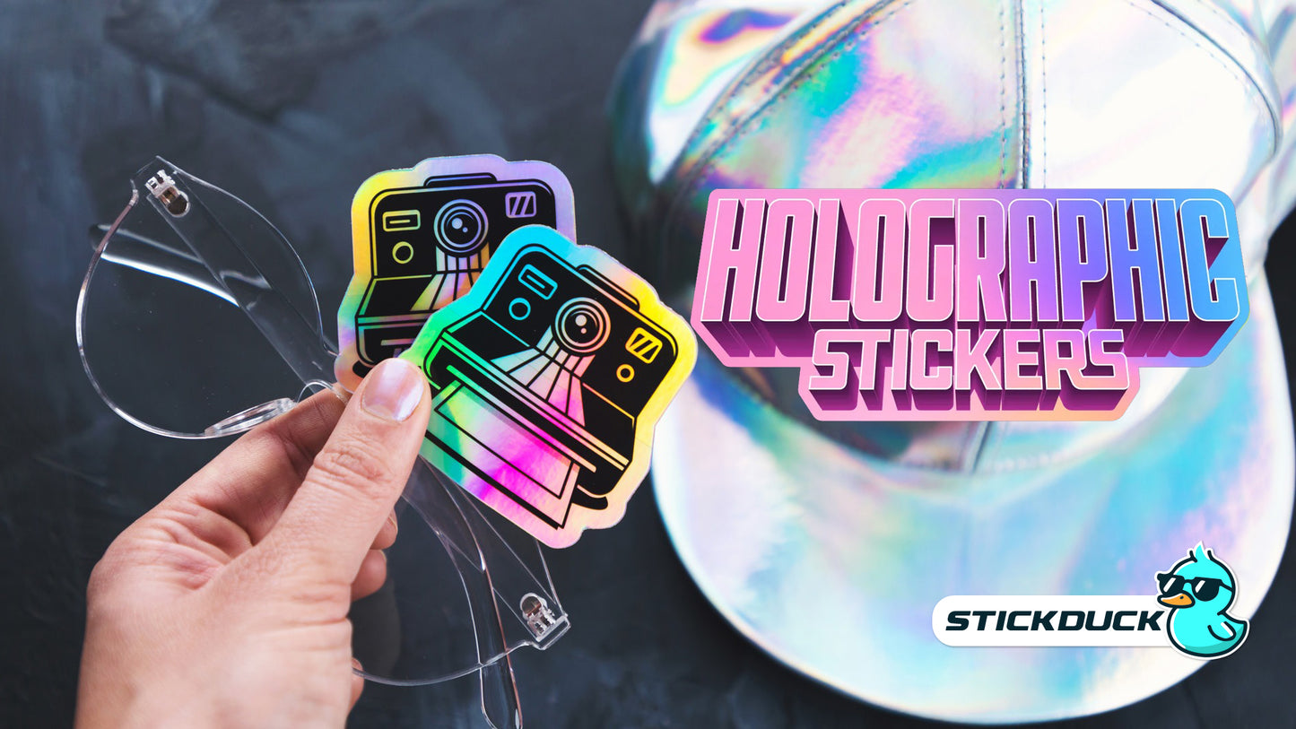 Holographic stickers