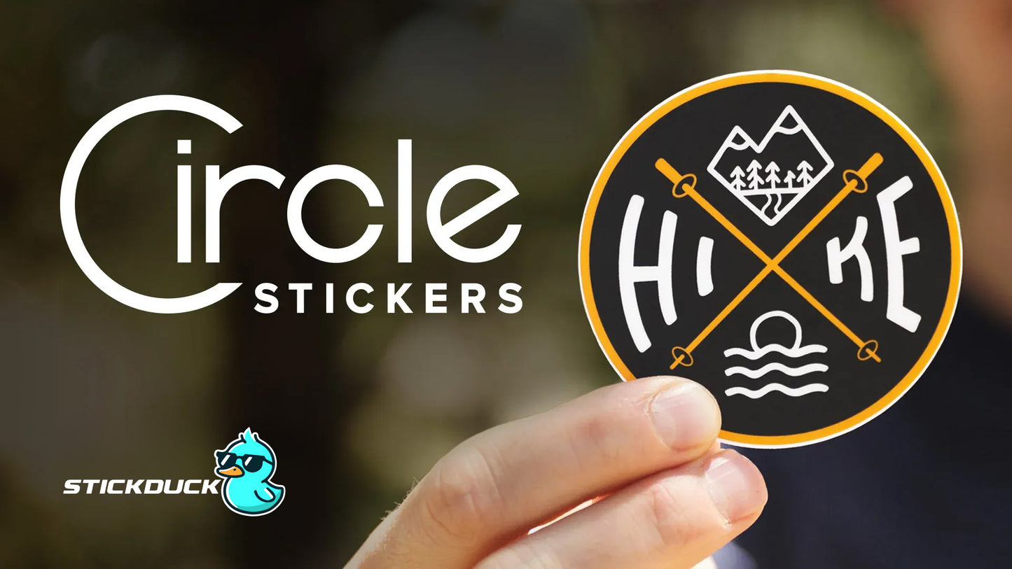 Circle stickers