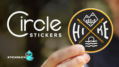 Circle stickers