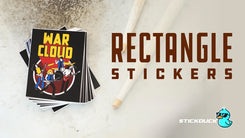 Rectangle stickers